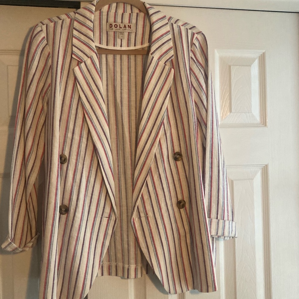 Dolan striped blazer size small